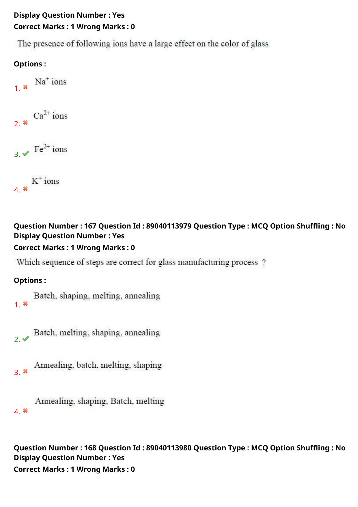 AP ECET 2025 Ceramic Technology 06th May 2025 (Shift 1) Question Paper wth Key - Page 78