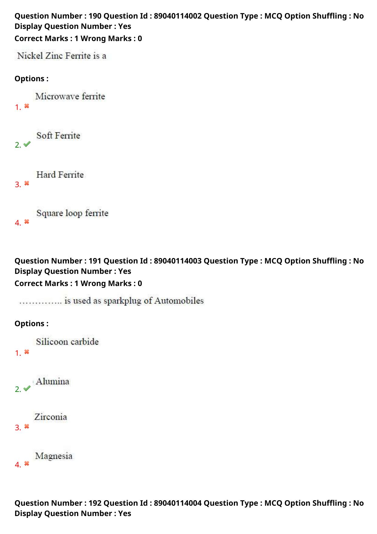 AP ECET 2025 Ceramic Technology 06th May 2025 (Shift 1) Question Paper wth Key - Page 89
