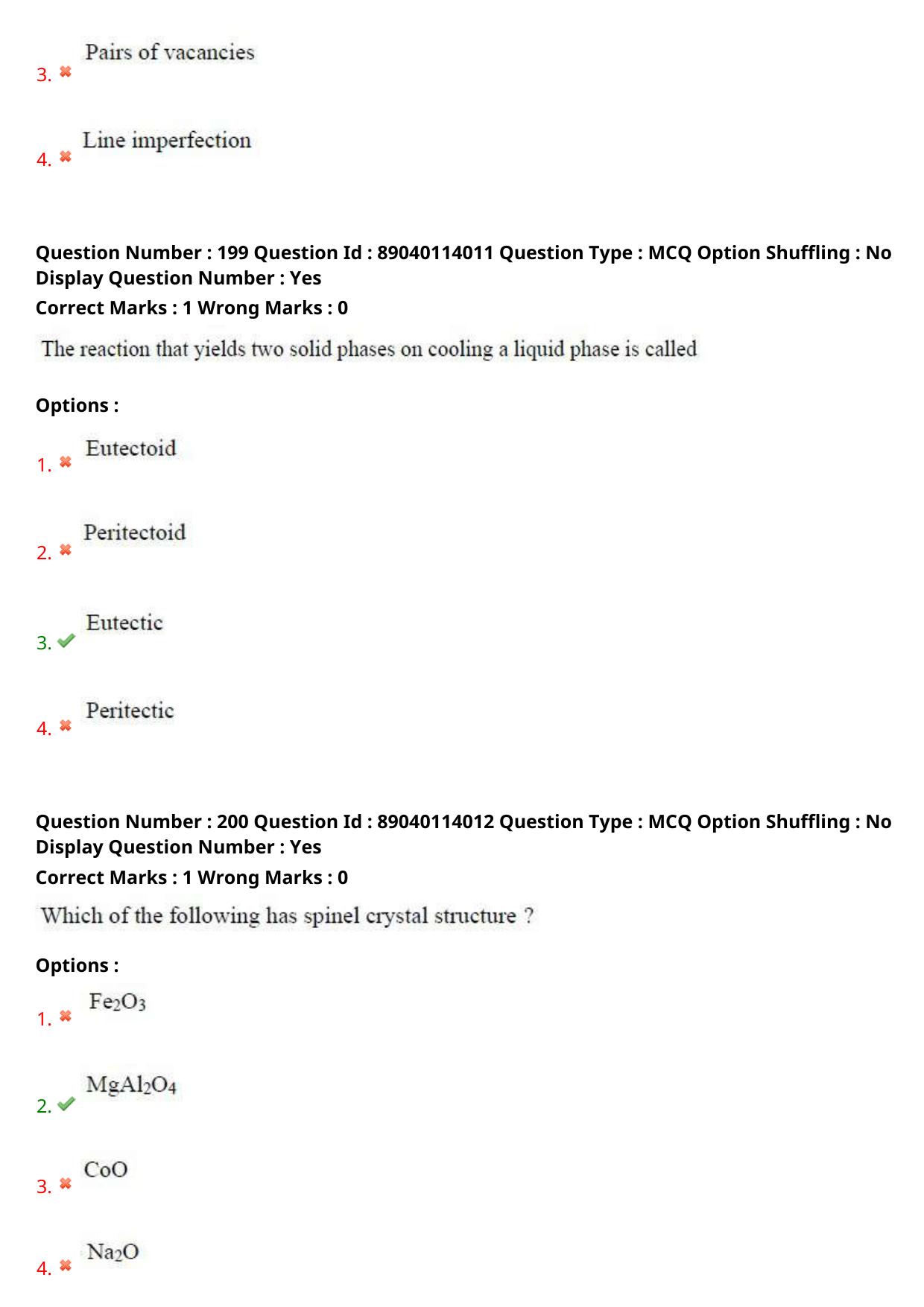 AP ECET 2025 Ceramic Technology 06th May 2025 (Shift 1) Question Paper wth Key - Page 93