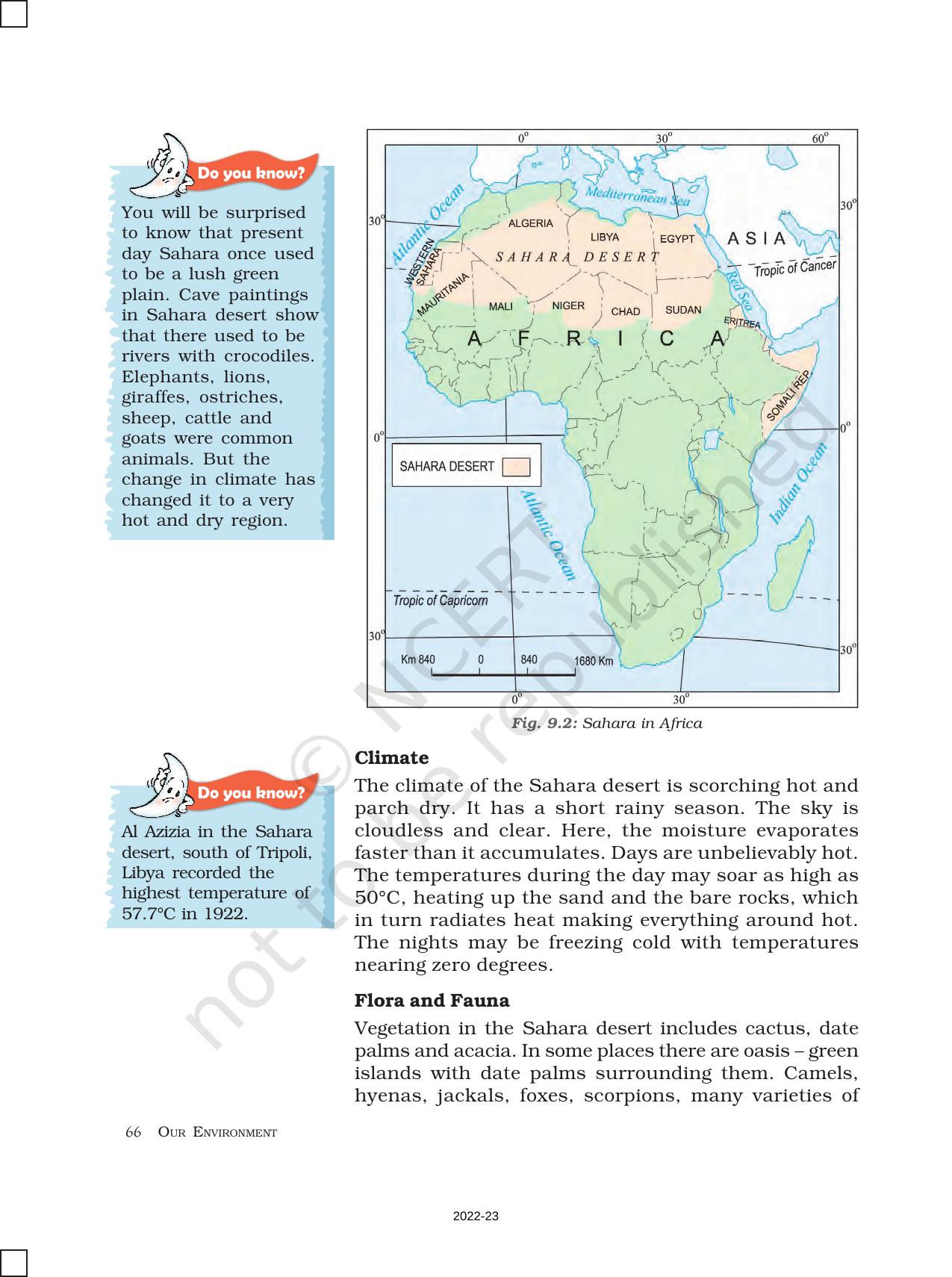 NCERT Book for Class 7 Social Science(Geography): Chapter 9-Life in the Deserts - Page 2