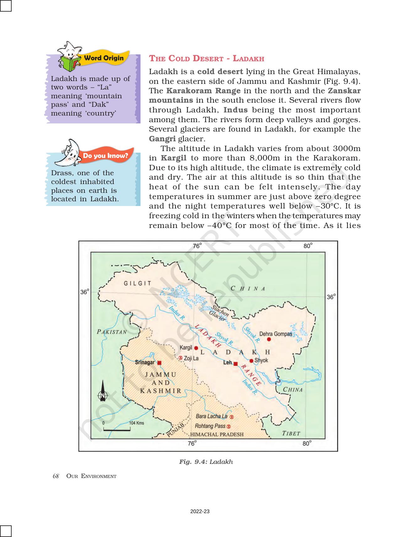 NCERT Book for Class 7 Social Science(Geography): Chapter 9-Life in the Deserts - Page 4