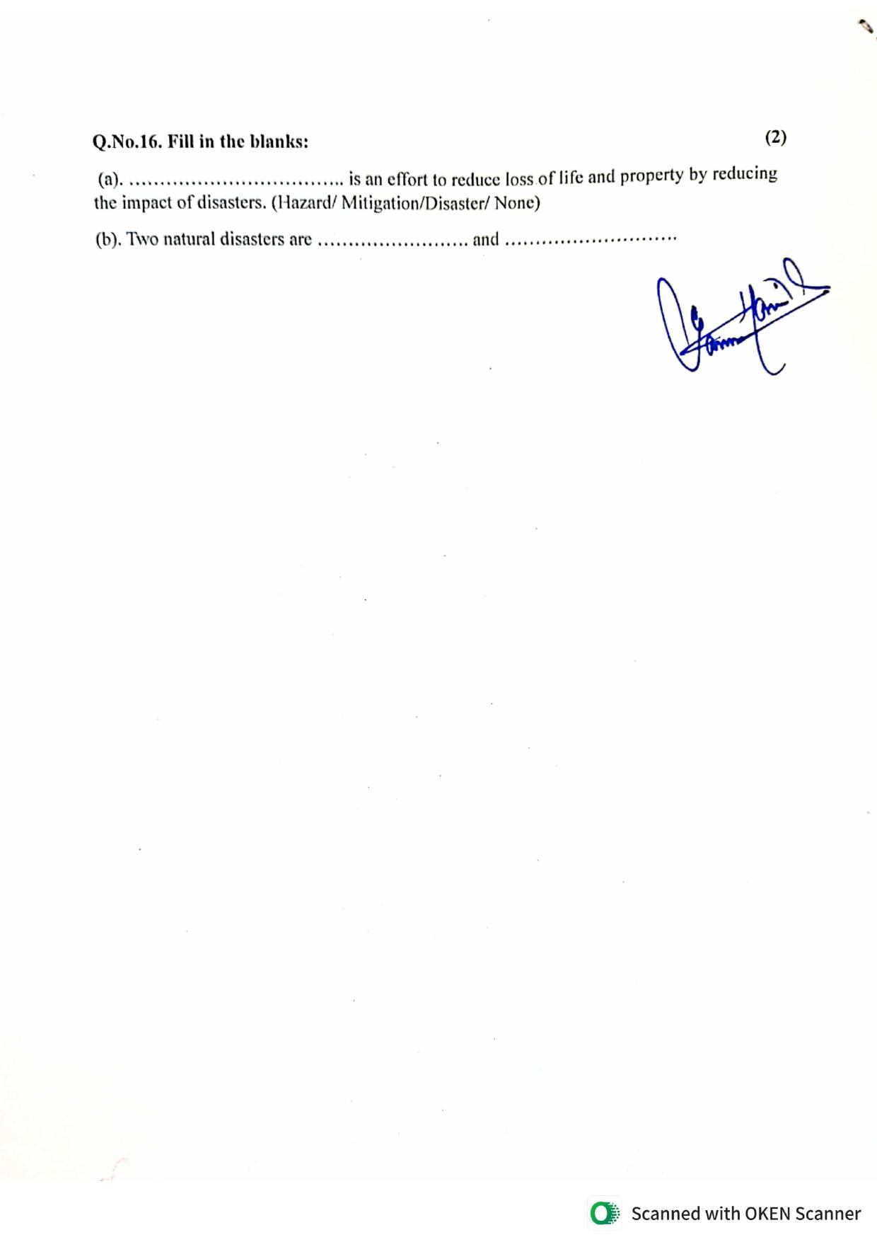 JKBOSE Class 9 Social Science (T1 & T2) Model Question Paper - Page 4