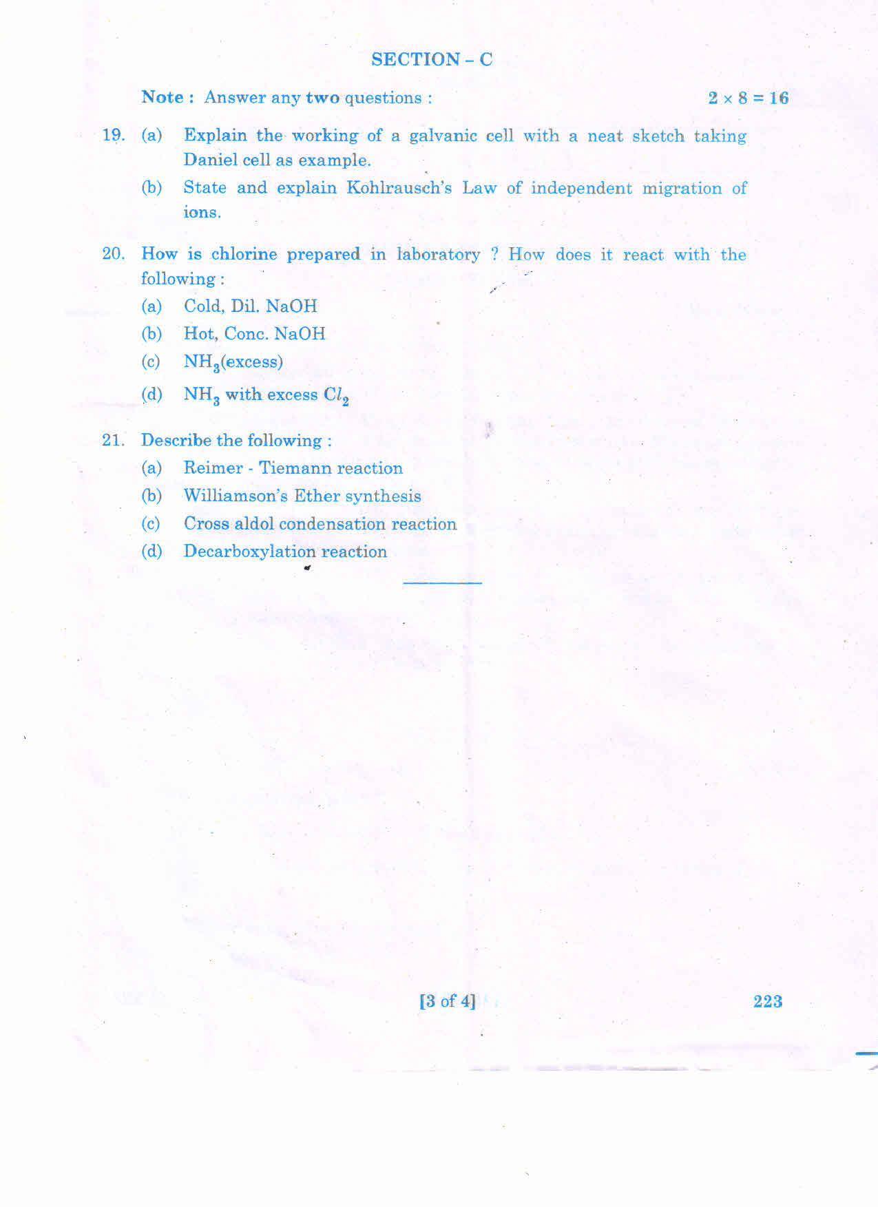 AP Inter 2nd Year Chemistry -II(EM) Question Paper September-2021 - Page 3