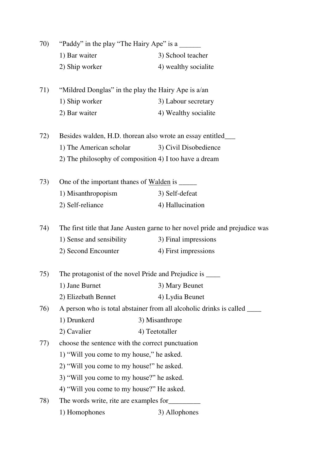 AP EDCET 2017 English Question Paper - Page 4