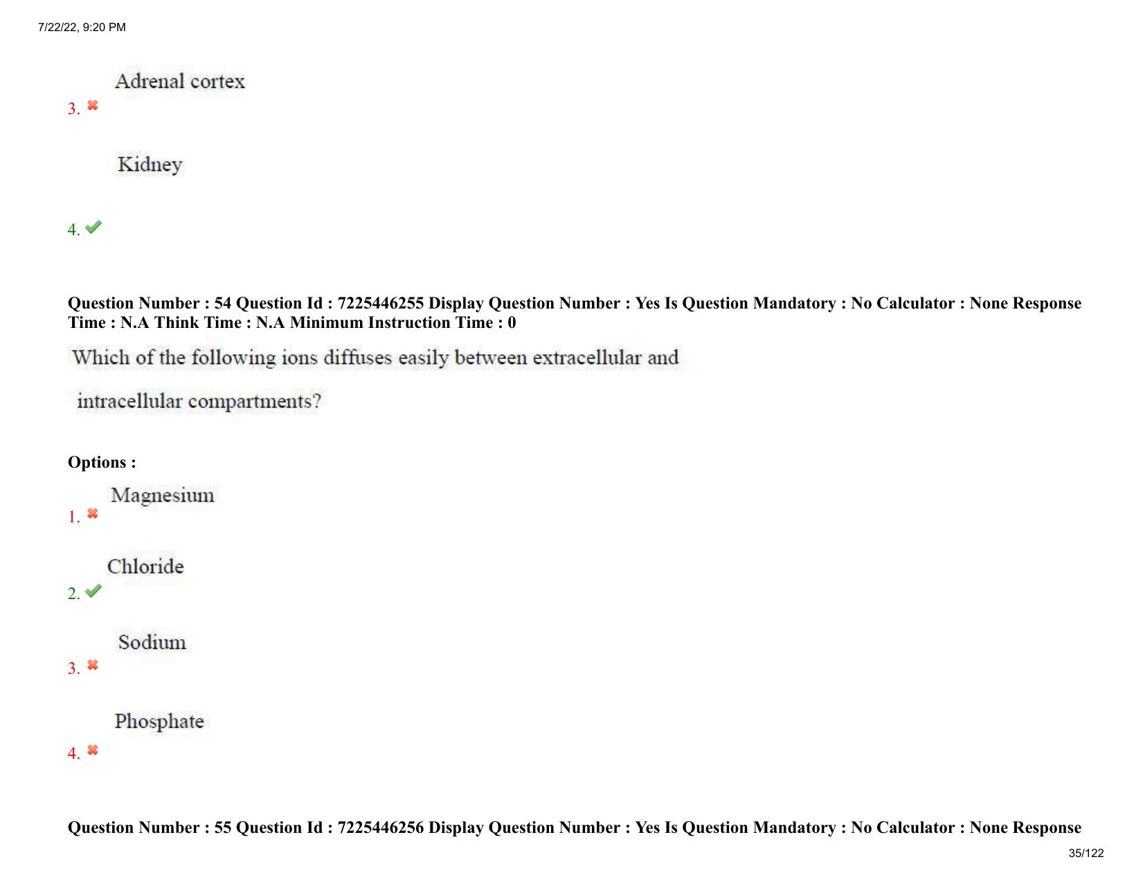 AP ECET 2022 - PHARMACY Question Paper With Preliminary Keys - Page 35