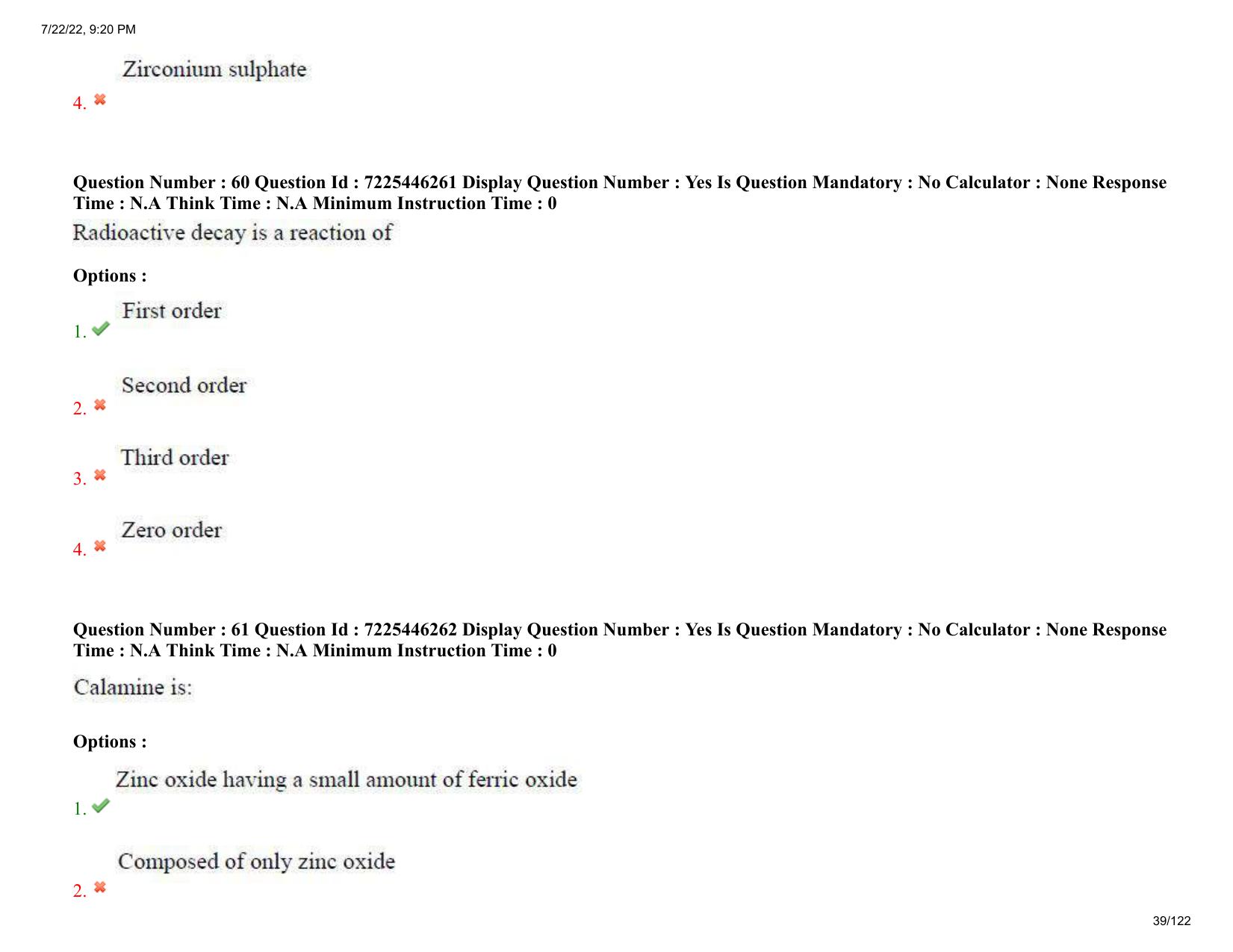 AP ECET 2022 - PHARMACY Question Paper With Preliminary Keys - Page 39