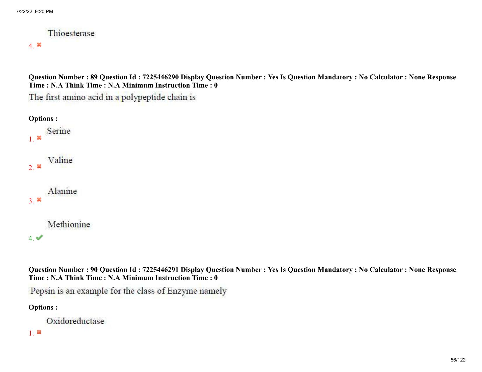 AP ECET 2022 - PHARMACY Question Paper With Preliminary Keys - Page 56