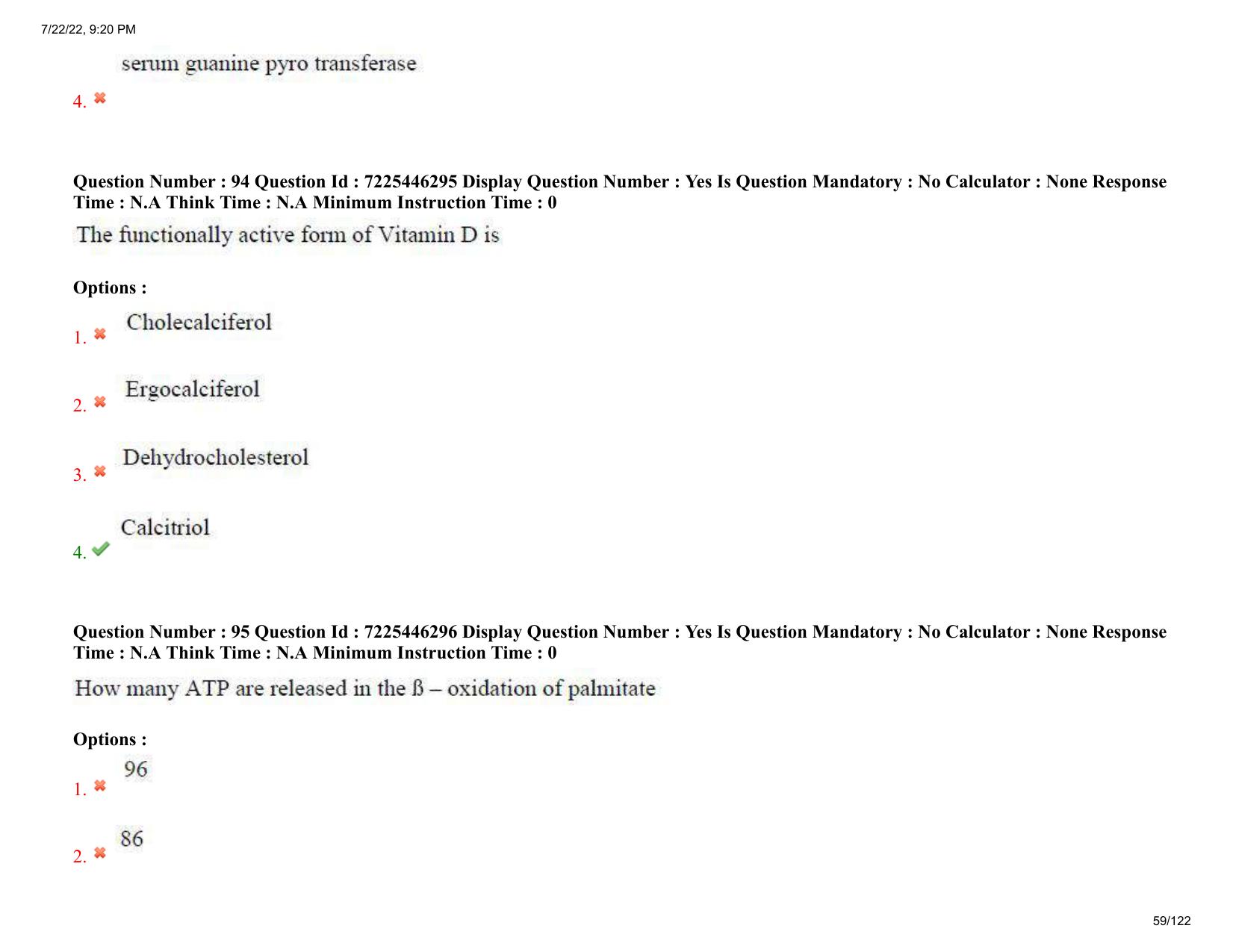 AP ECET 2022 - PHARMACY Question Paper With Preliminary Keys - Page 59