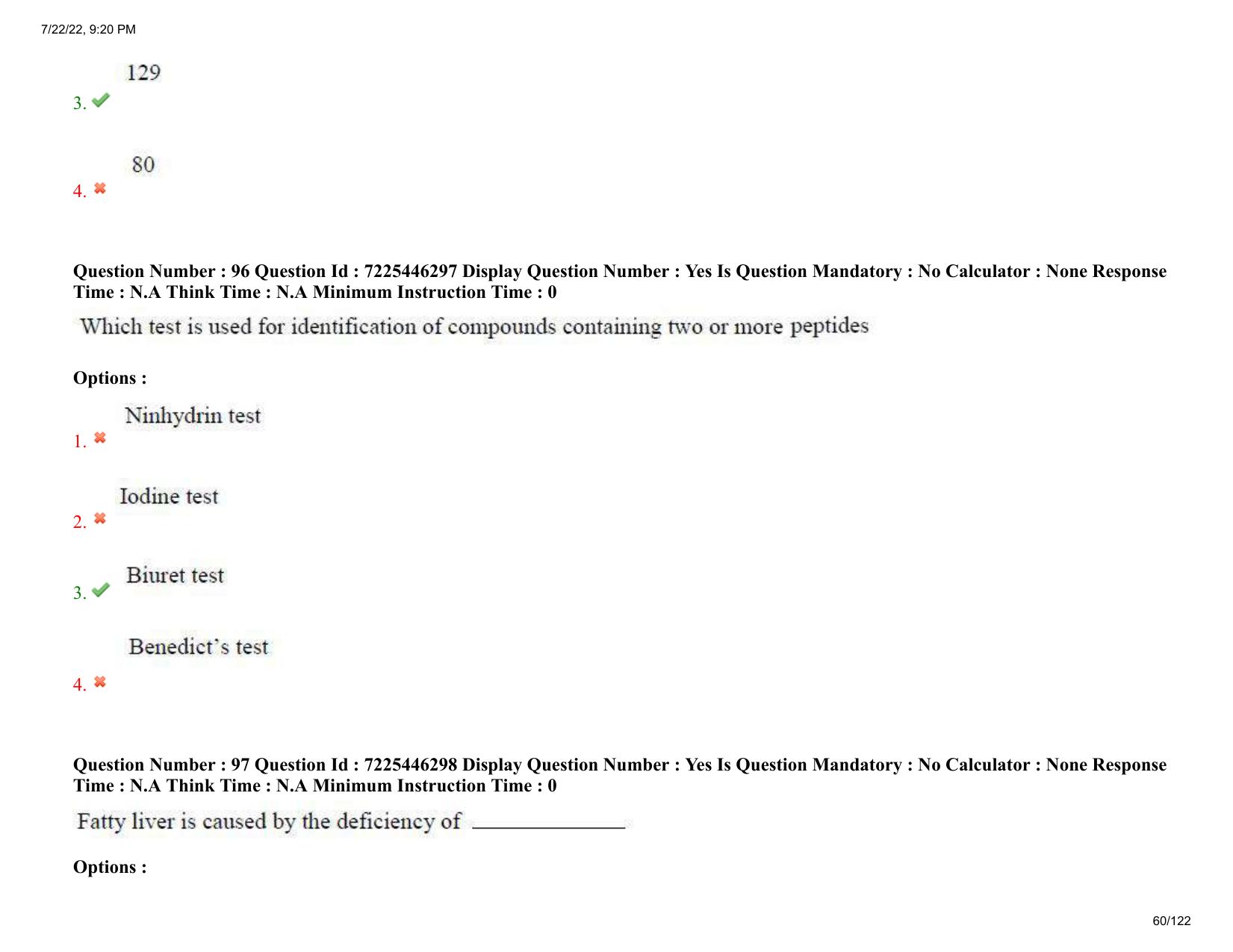 AP ECET 2022 - PHARMACY Question Paper With Preliminary Keys - Page 60
