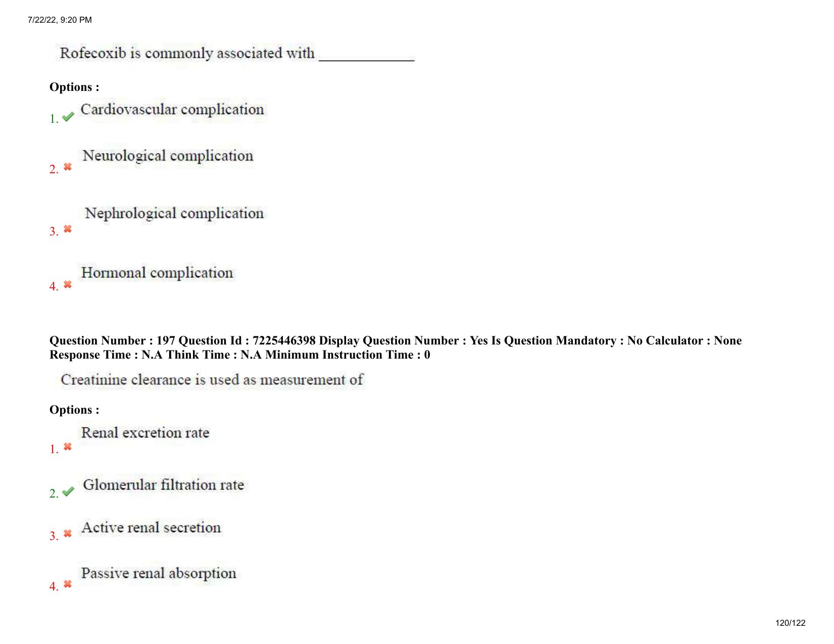 AP ECET 2022 - PHARMACY Question Paper With Preliminary Keys - Page 120