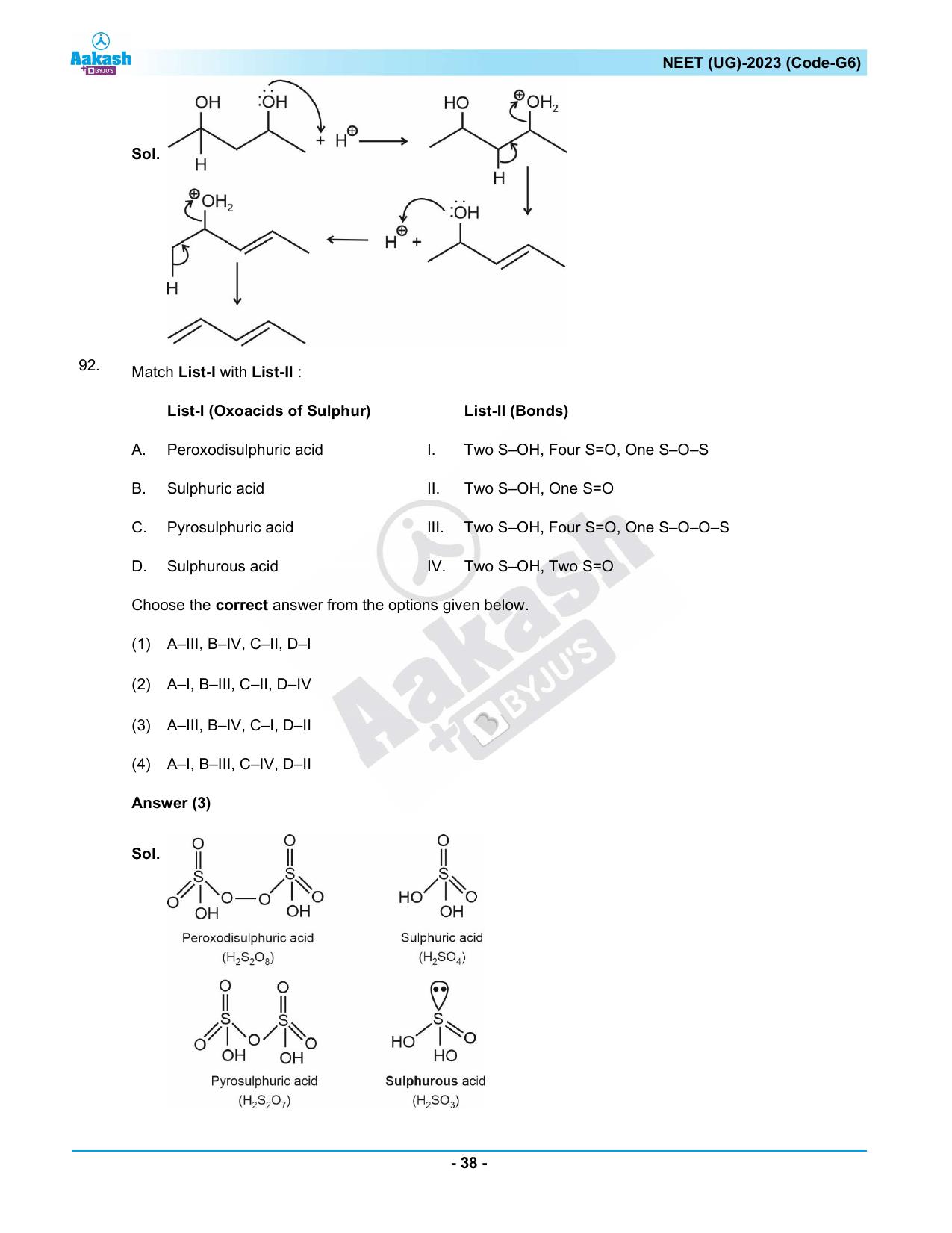 NEET 2023 Question Paper G6 - Page 38