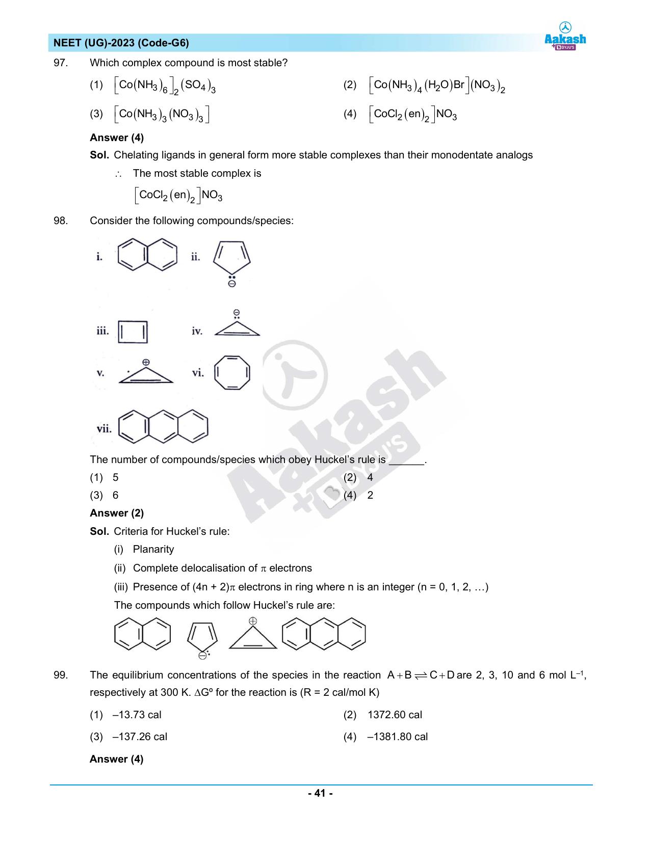 NEET 2023 Question Paper G6 - Page 41