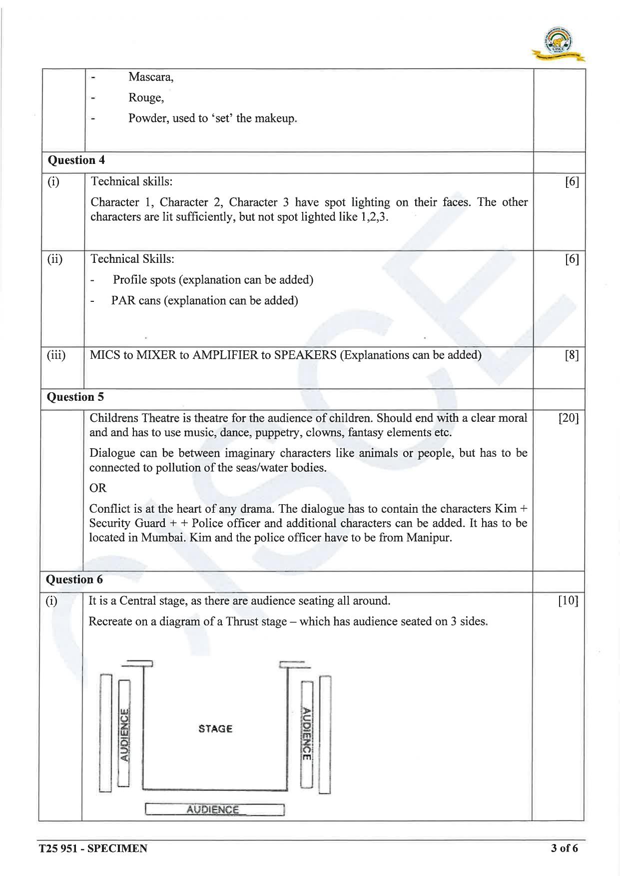 ICSE Class 10 2025 Drama (QP & MS) Specimen Paper - Page 14