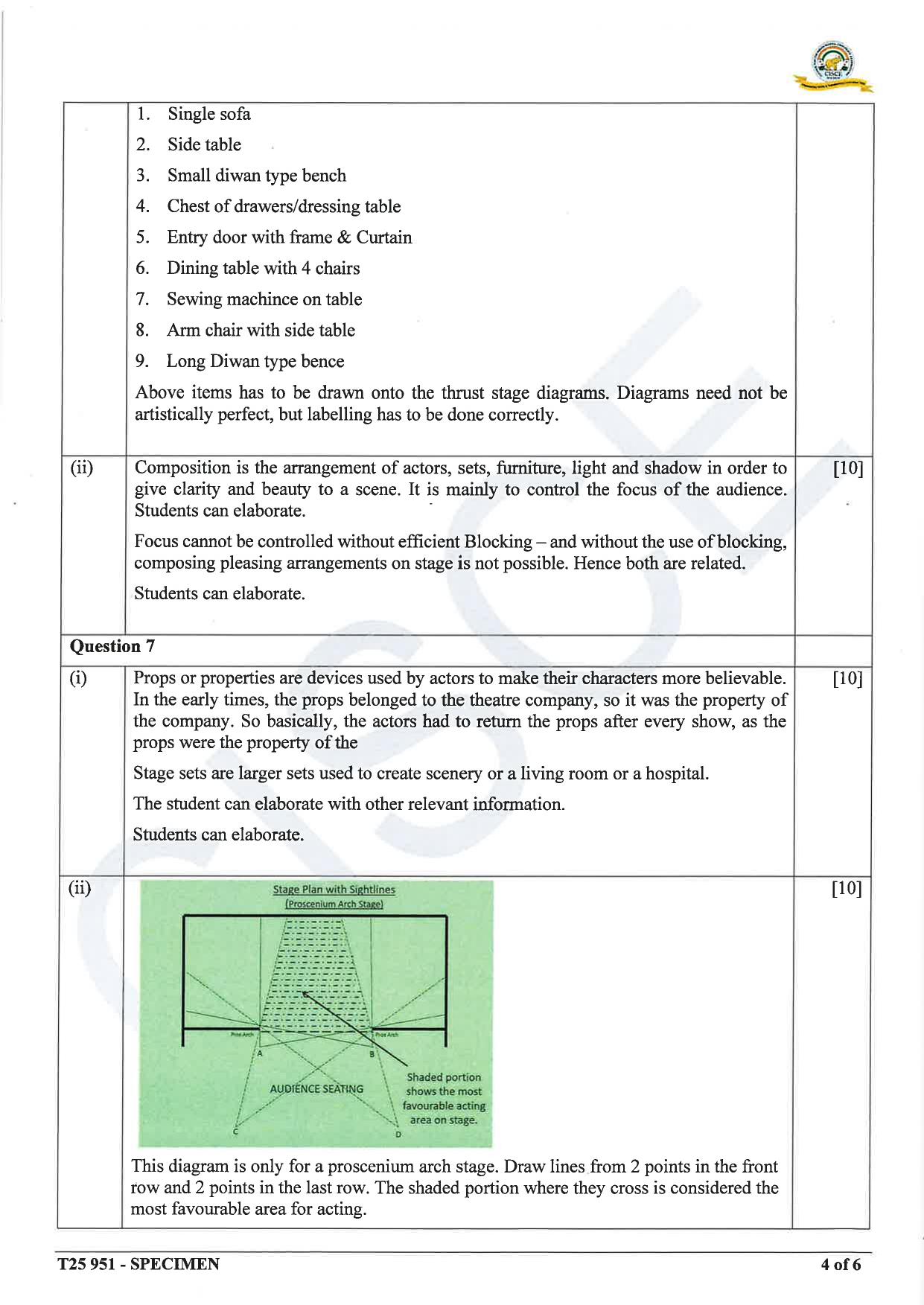 ICSE Class 10 2025 Drama (QP & MS) Specimen Paper - Page 15