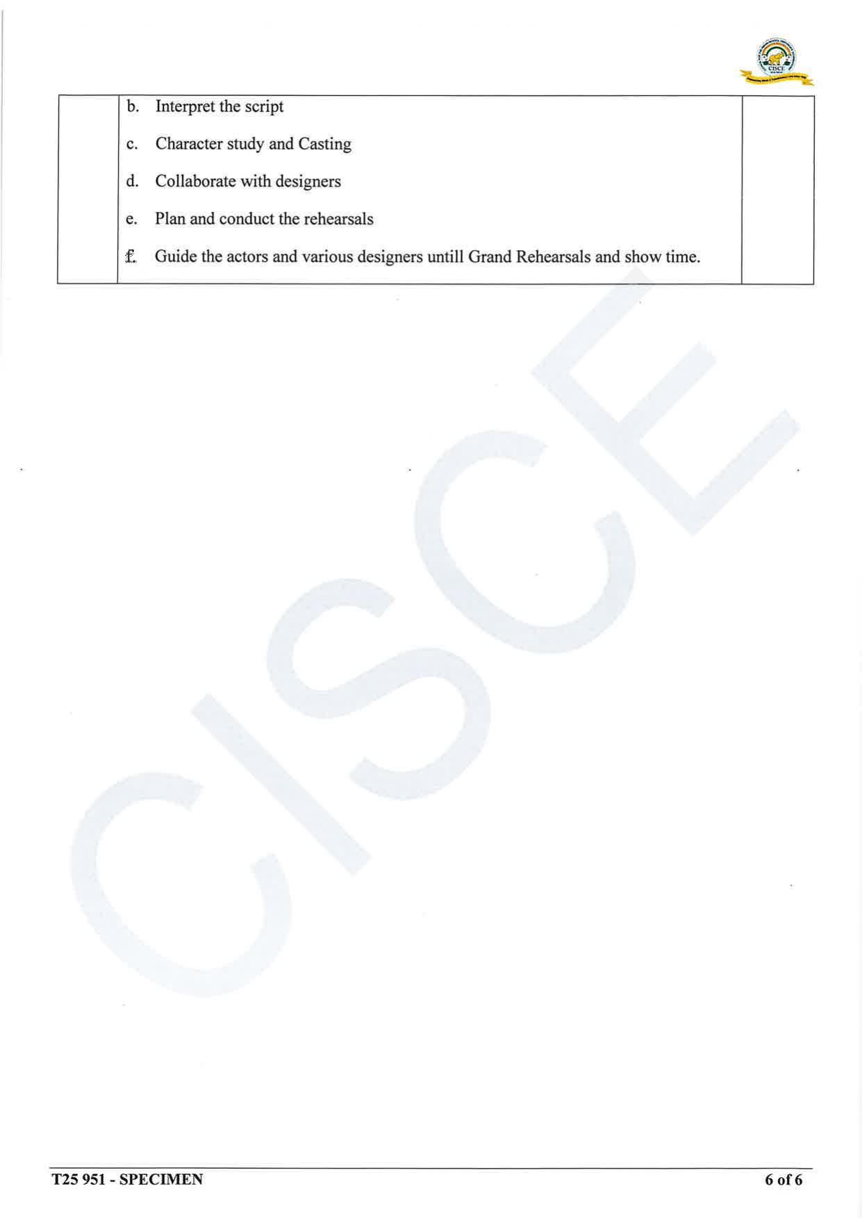 ICSE Class 10 2025 Drama (QP & MS) Specimen Paper - Page 17