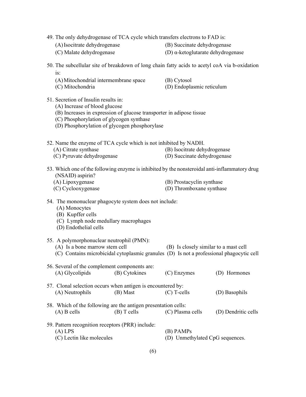 PU CET PG 2022 Question Paper - Page 13