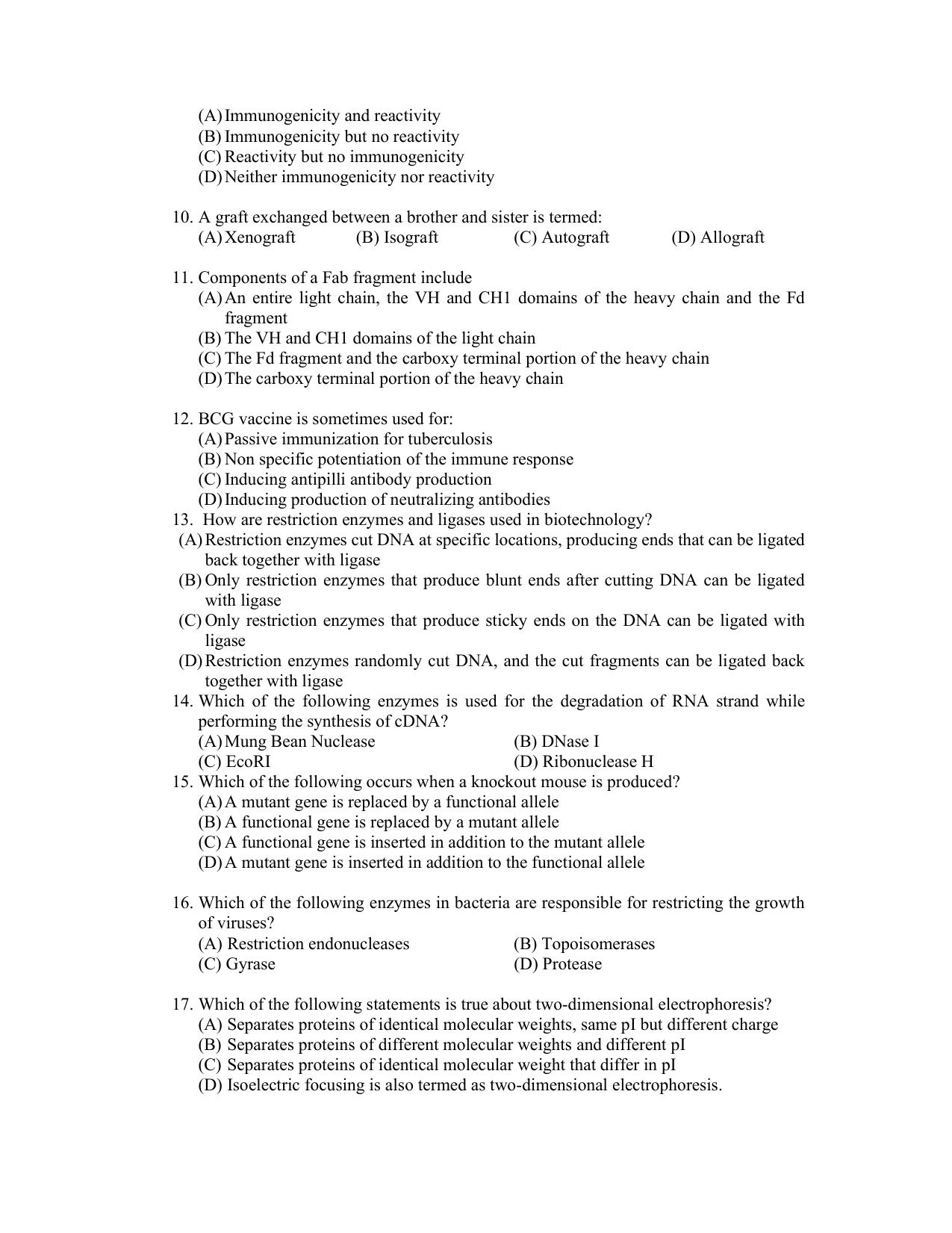 PU CET PG 2022 Question Paper - Page 17