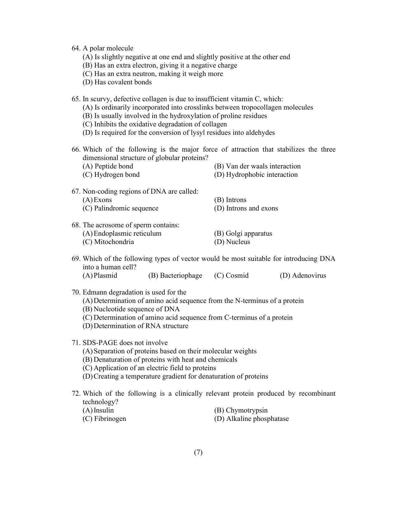 PU CET PG 2022 Question Paper - Page 22