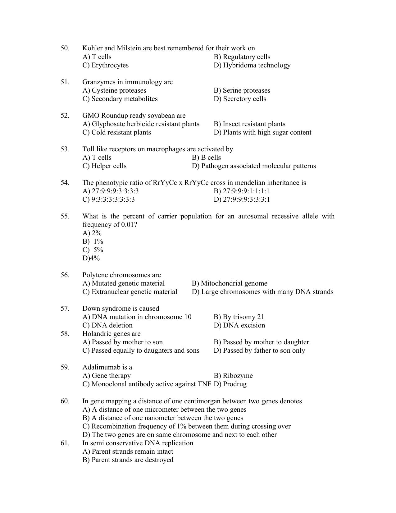 PU CET PG 2022 Question Paper - Page 28