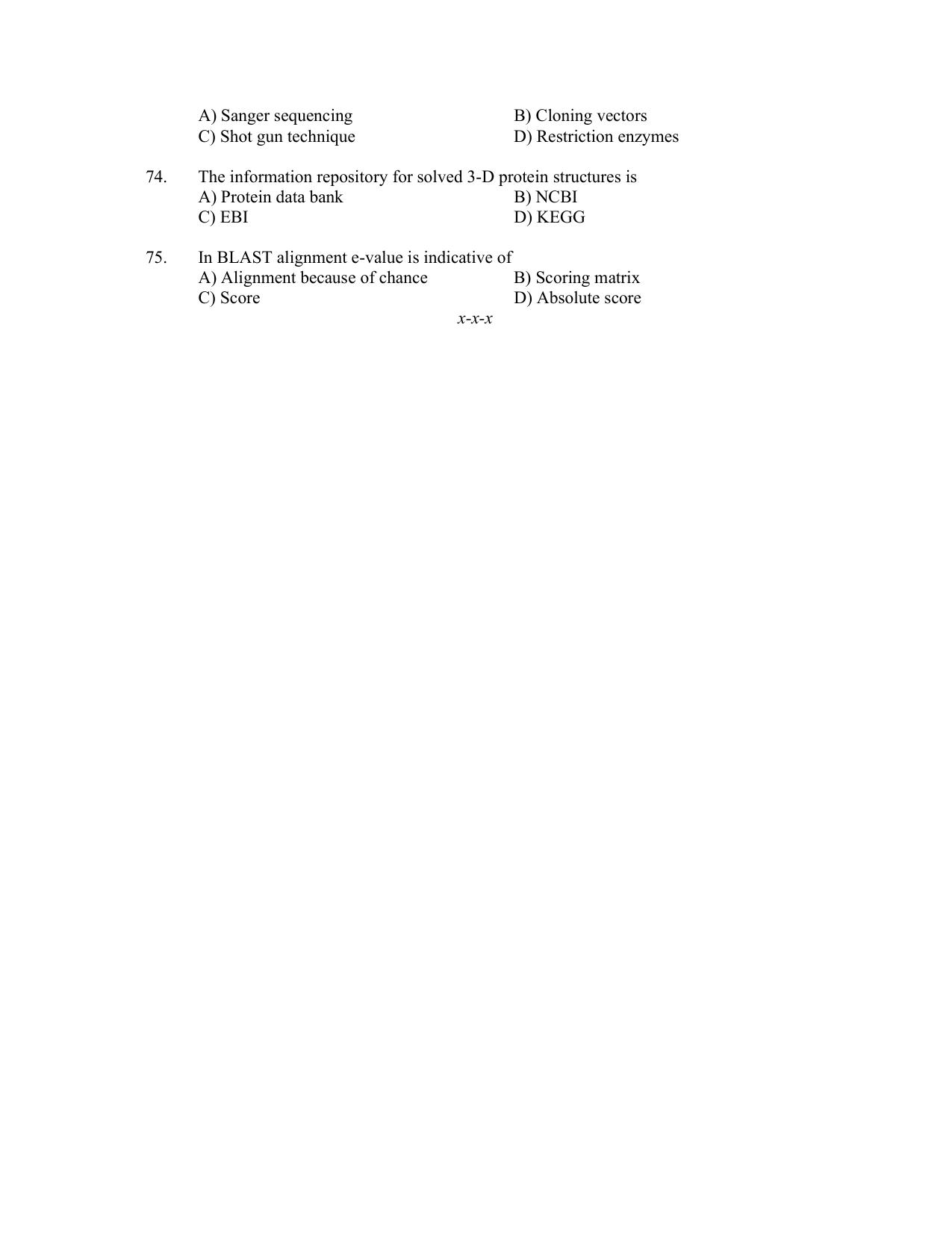 PU CET PG 2022 Question Paper - Page 30