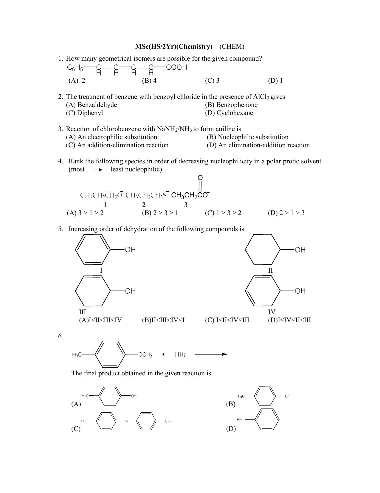 PU CET PG 2022 Question Paper - Page 38
