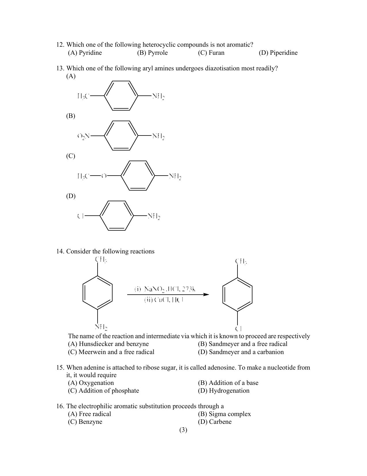 PU CET PG 2022 Question Paper - Page 40