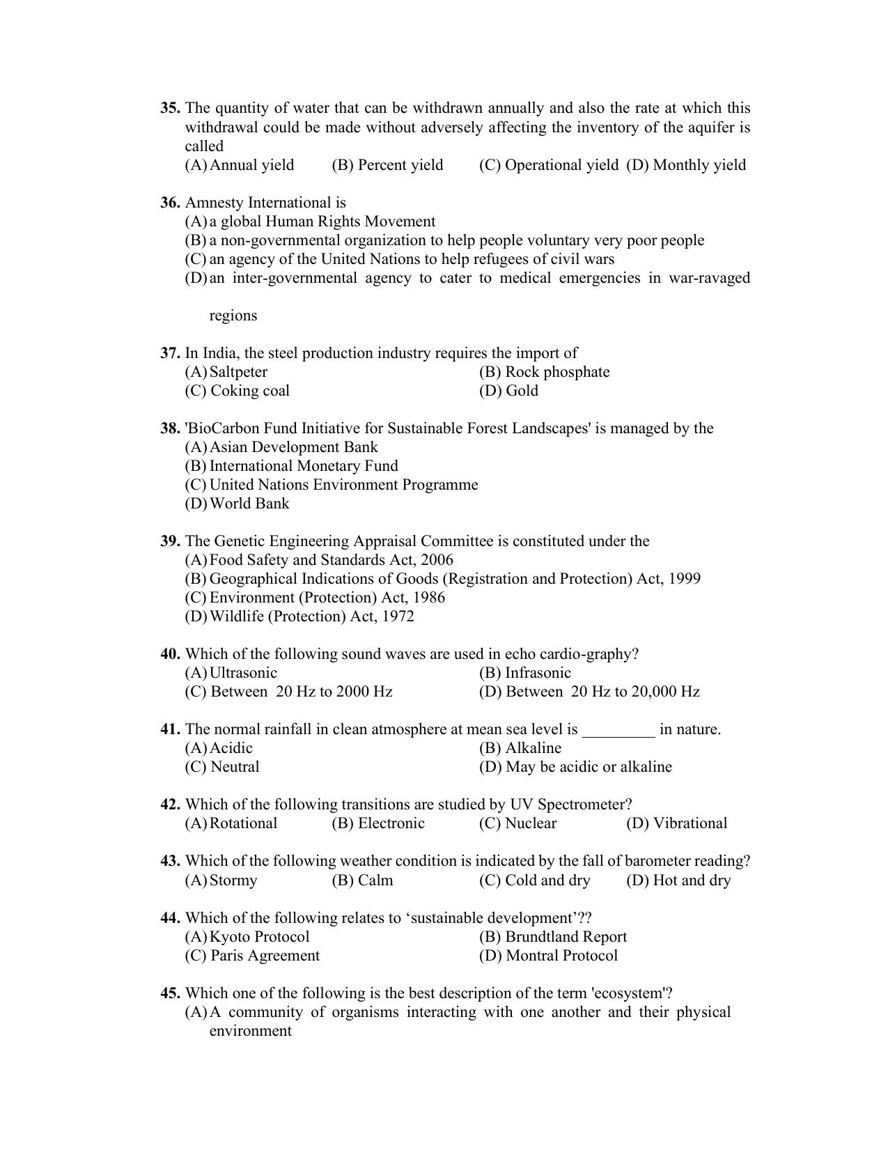 PU CET PG 2022 Question Paper - Page 63