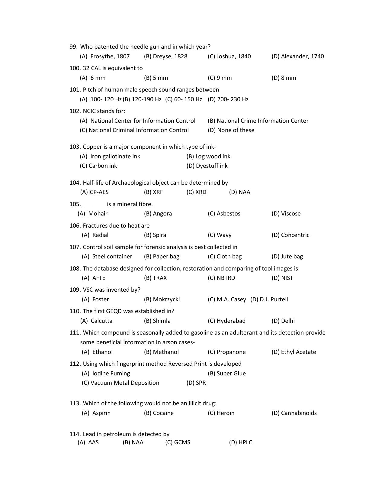 PU CET PG 2022 Question Paper - Page 75