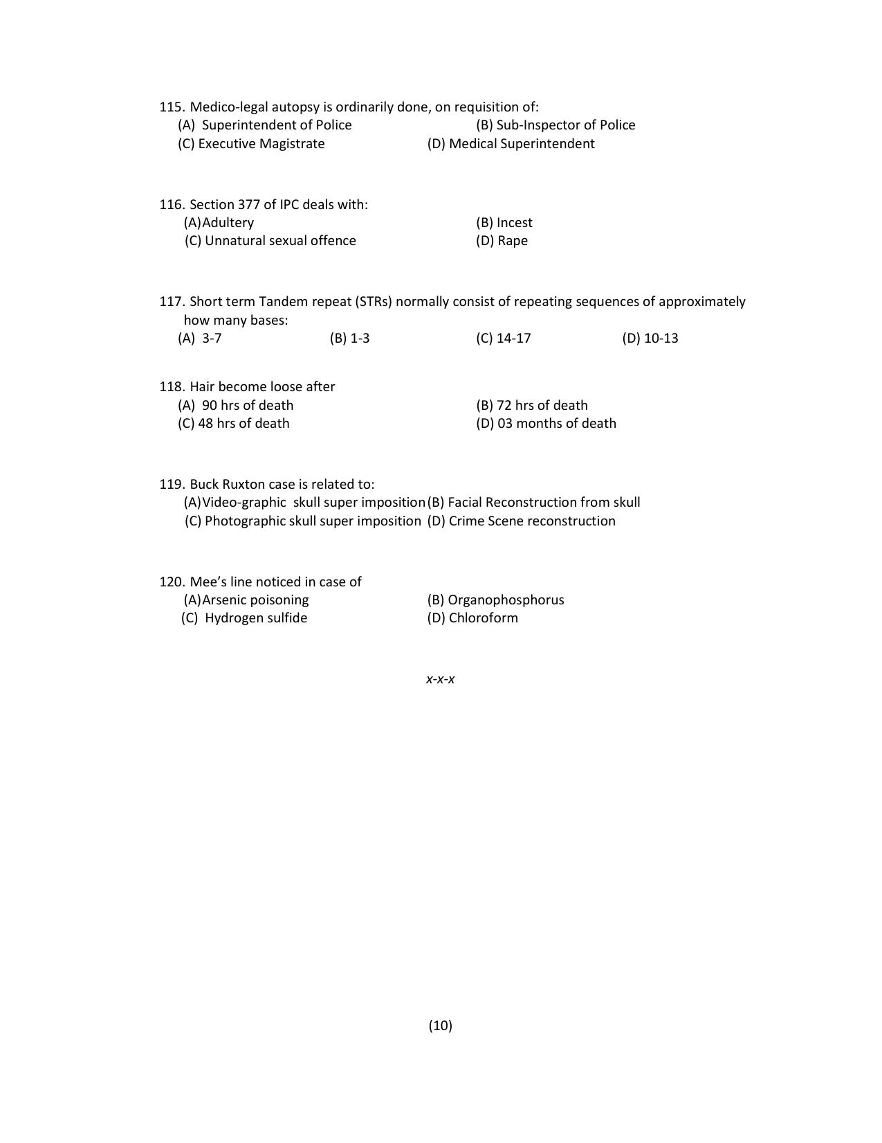 PU CET PG 2022 Question Paper - Page 76