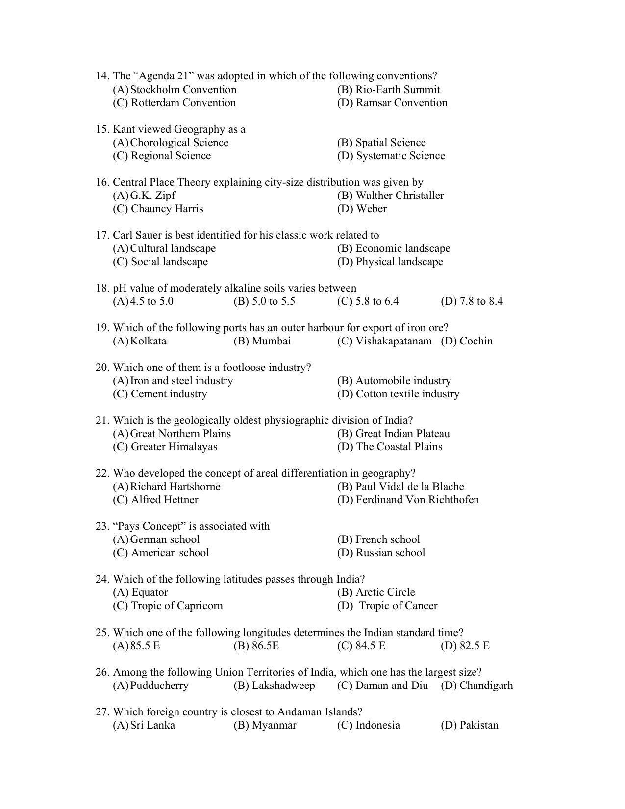 PU CET PG 2022 Question Paper - Page 78