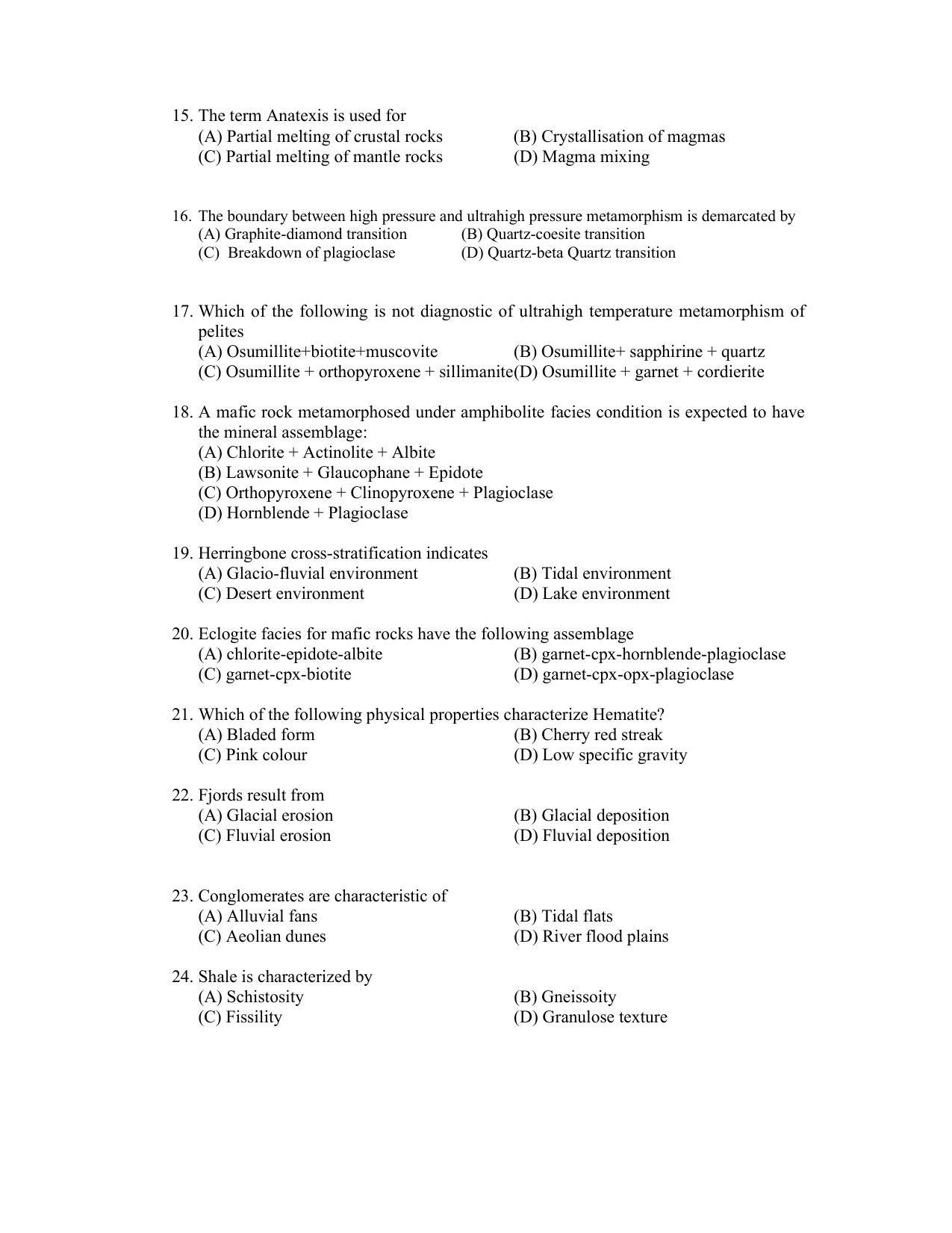 PU CET PG 2022 Question Paper - Page 90