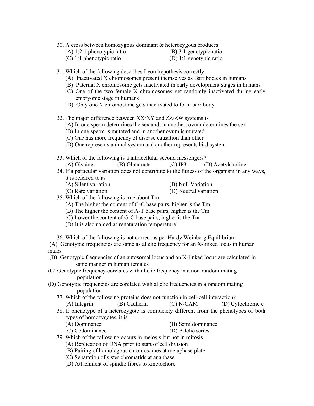 PU CET PG 2022 Question Paper - Page 98