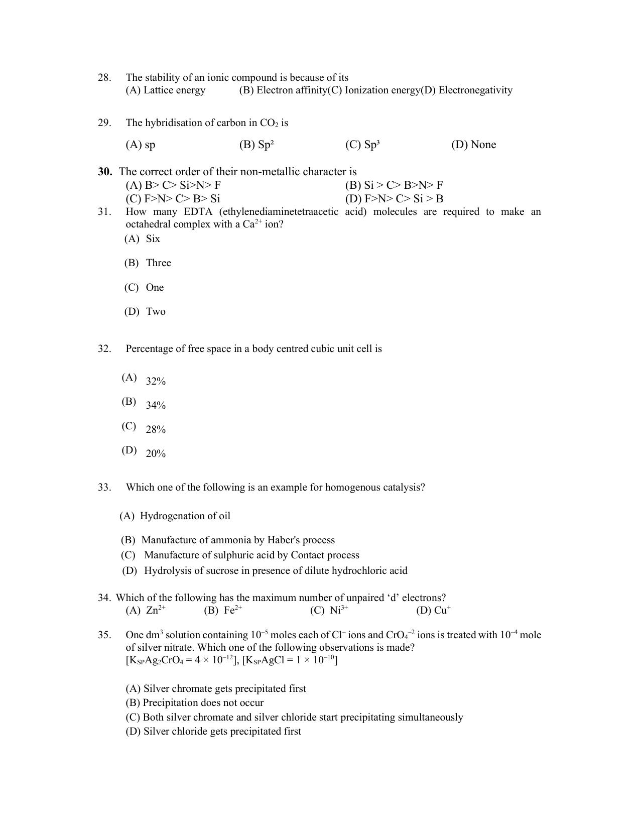 PU CET PG 2022 Question Paper - Page 118