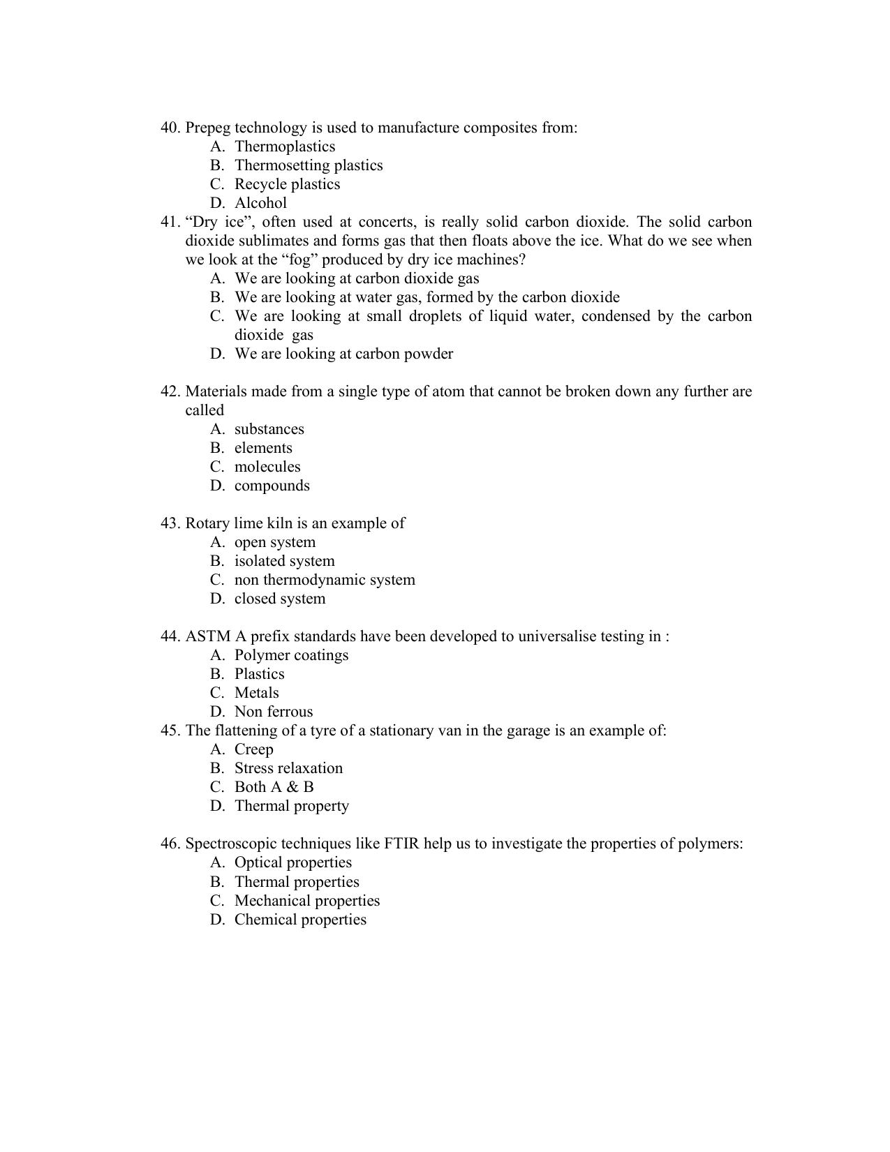 PU CET PG 2022 Question Paper - Page 128