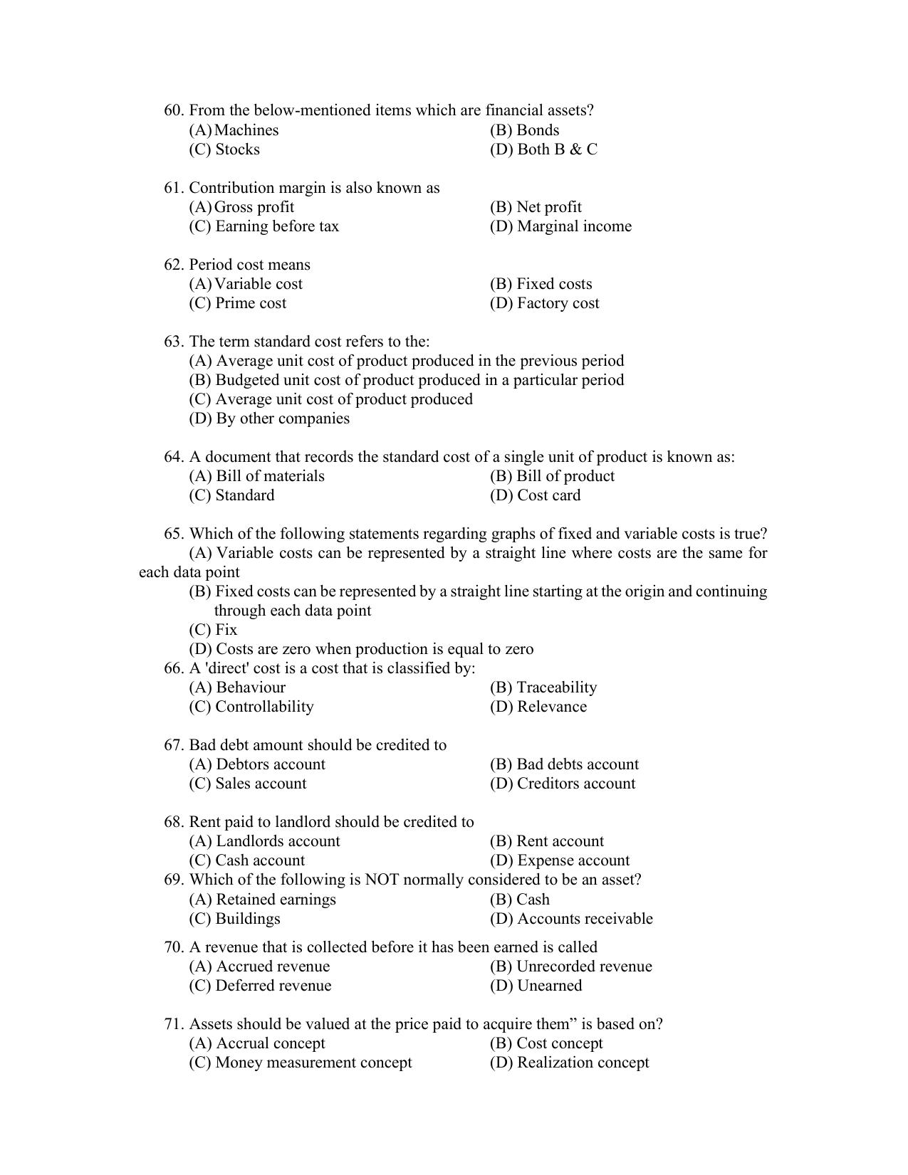 PU CET PG 2022 Question Paper - Page 145