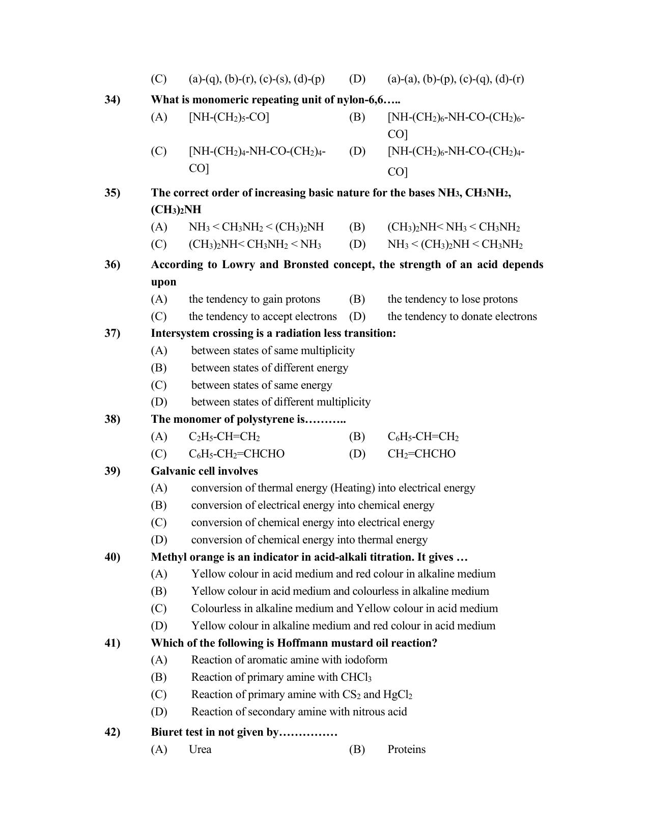 PU CET PG 2022 Question Paper - Page 152