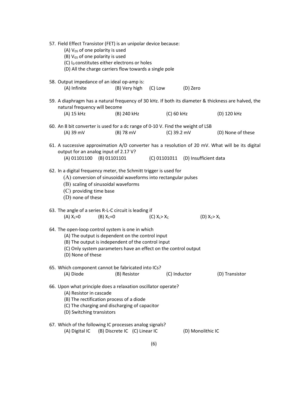 PU CET PG 2022 Question Paper - Page 162