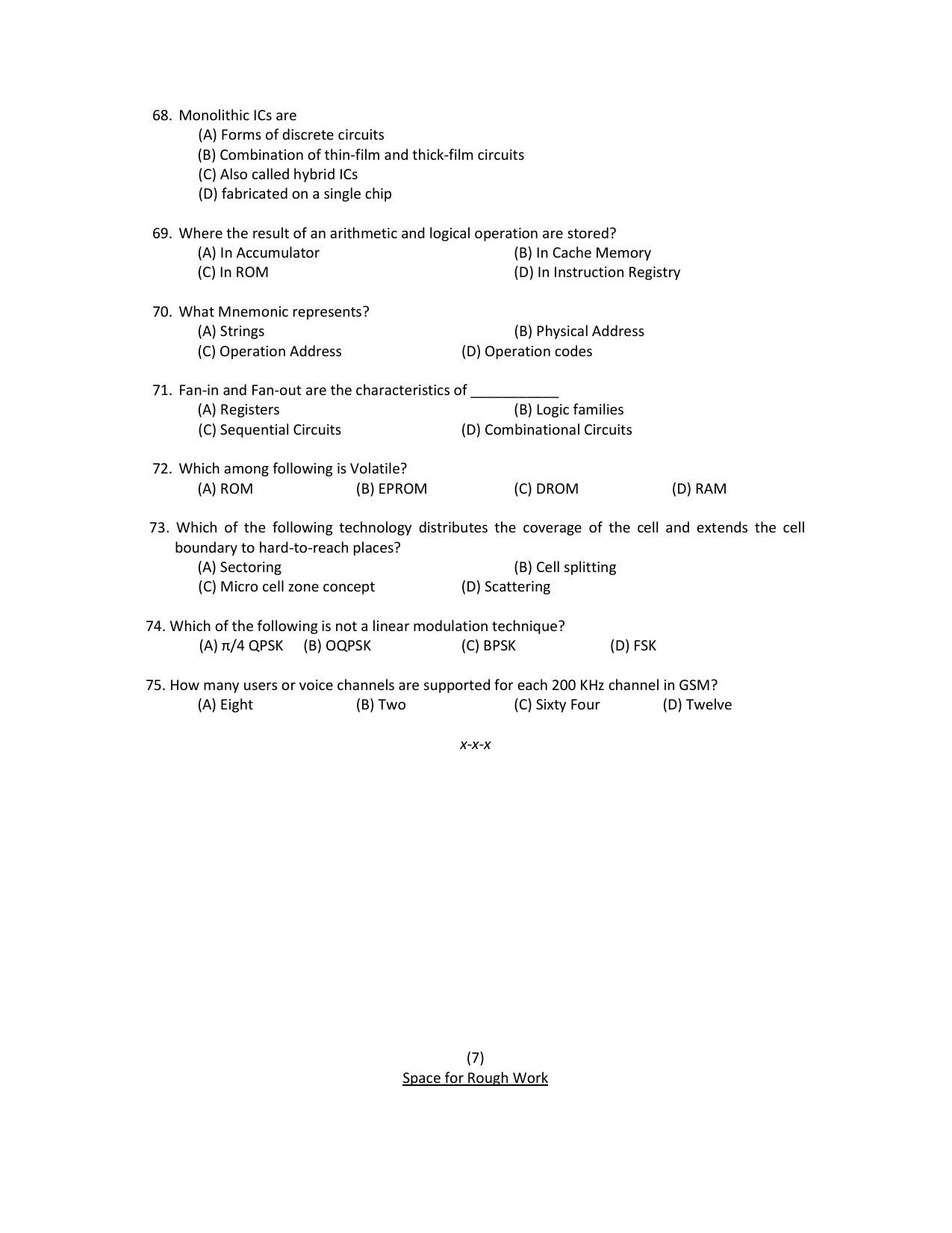 PU CET PG 2022 Question Paper - Page 163