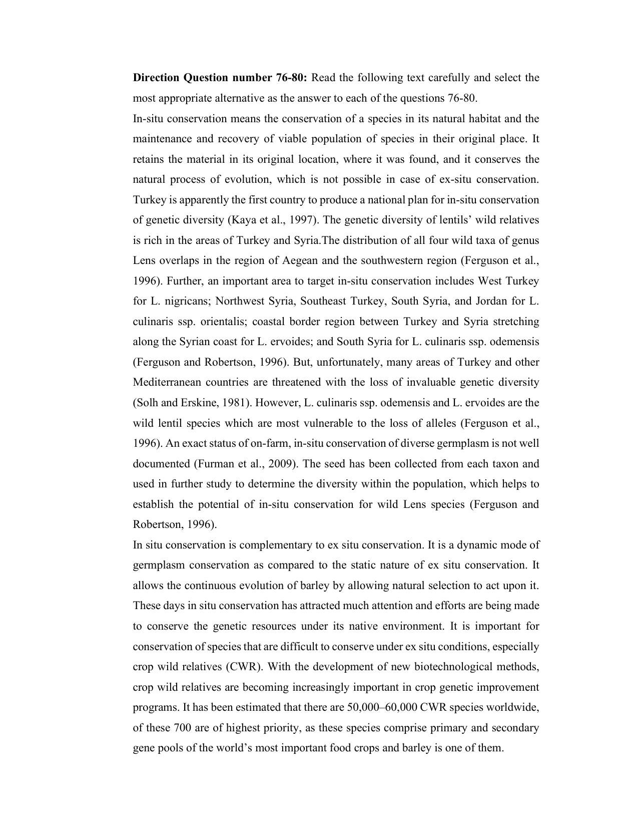 PU CET PG 2022 Question Paper - Page 171
