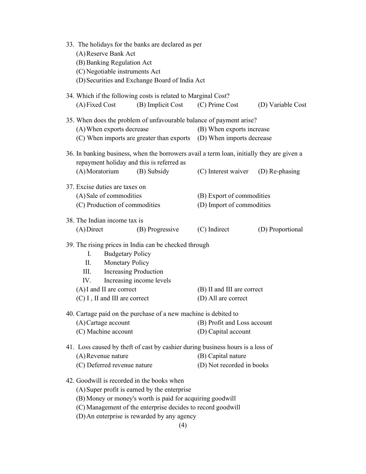 PU CET PG 2022 Question Paper - Page 179