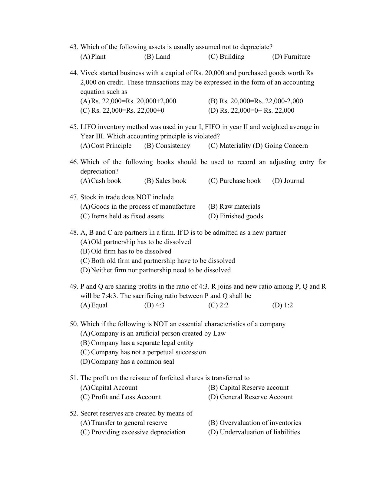 PU CET PG 2022 Question Paper - Page 180