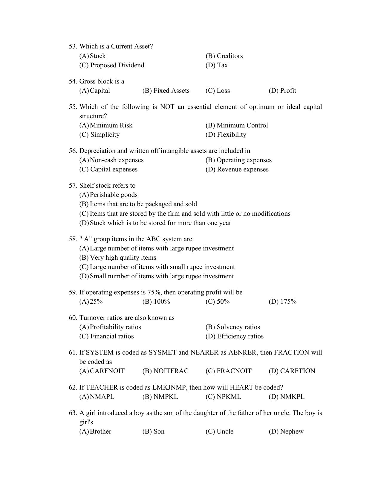 PU CET PG 2022 Question Paper - Page 181