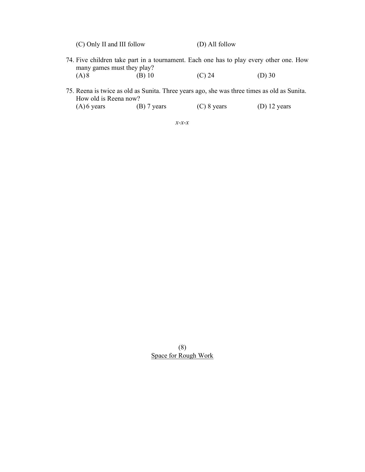 PU CET PG 2022 Question Paper - Page 183
