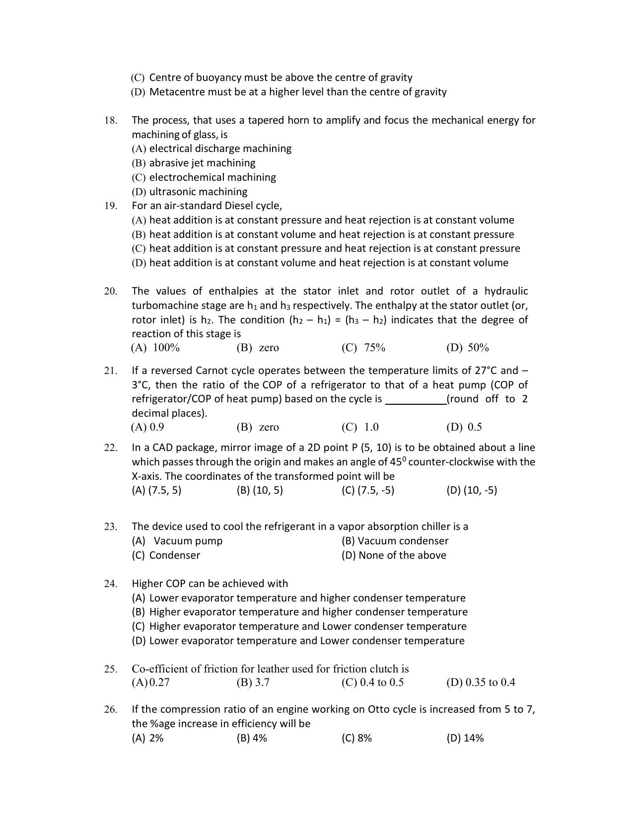 PU CET PG 2022 Question Paper - Page 201