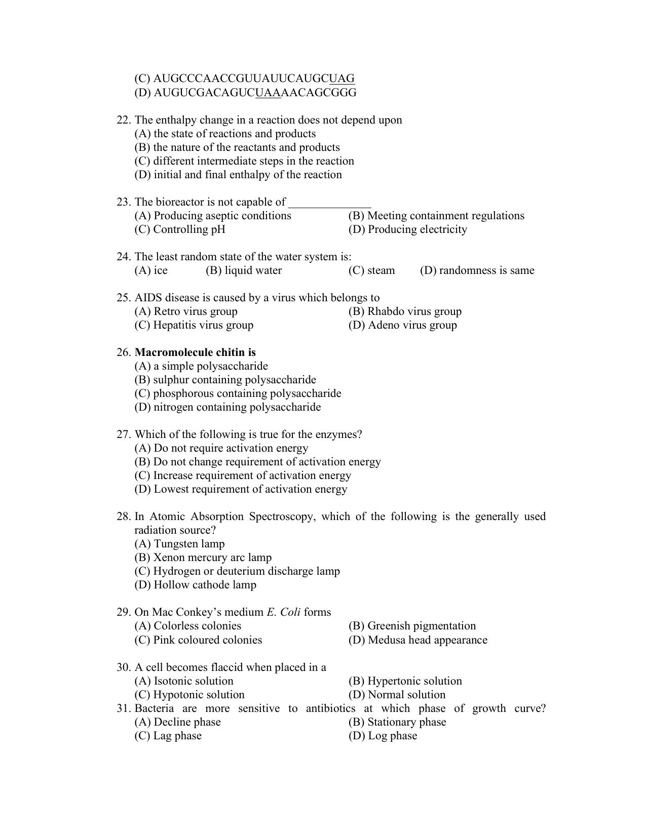 PU CET PG 2022 Question Paper - Page 210