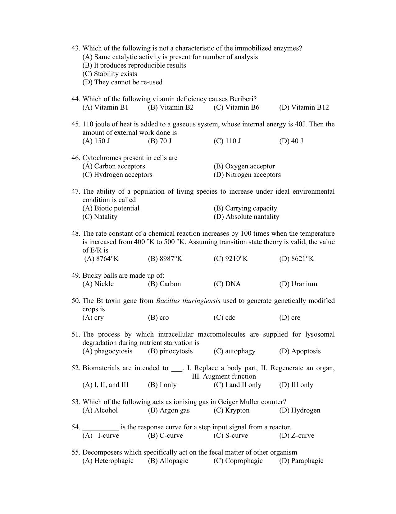 PU CET PG 2022 Question Paper - Page 212