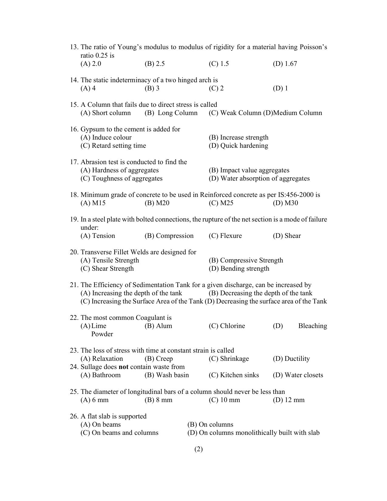 PU CET PG 2022 Question Paper - Page 223