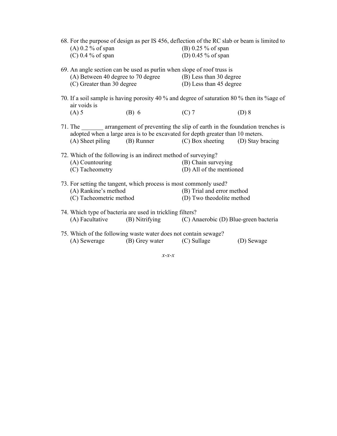 PU CET PG 2022 Question Paper - Page 228
