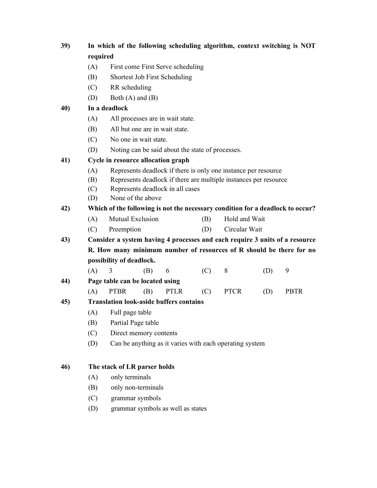 PU CET PG 2022 Question Paper - Page 234