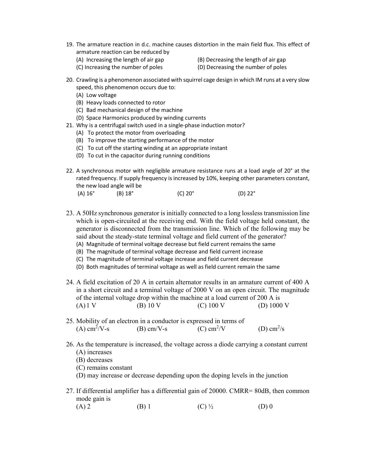 PU CET PG 2022 Question Paper - Page 241